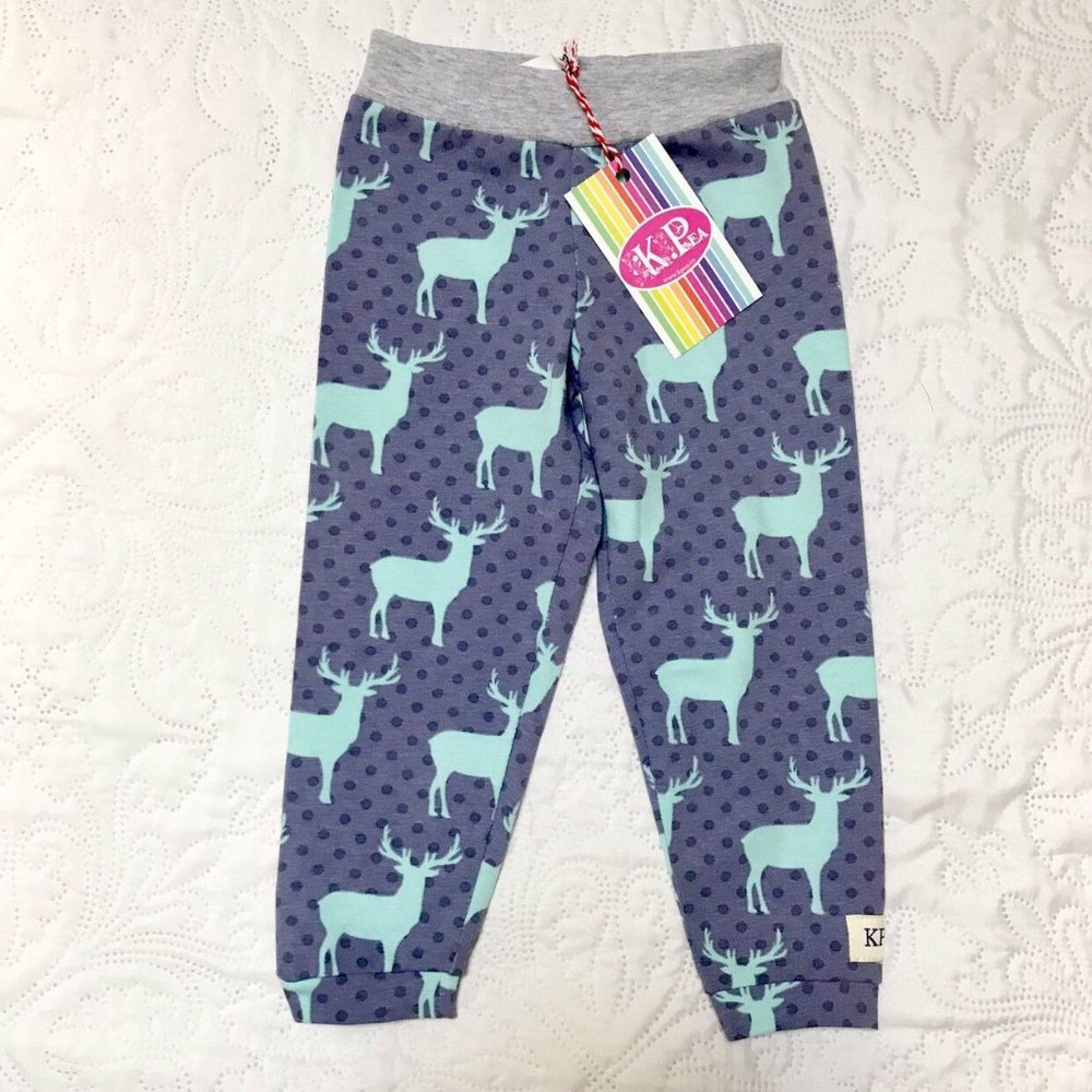 NWT KPea Reindeer Pants